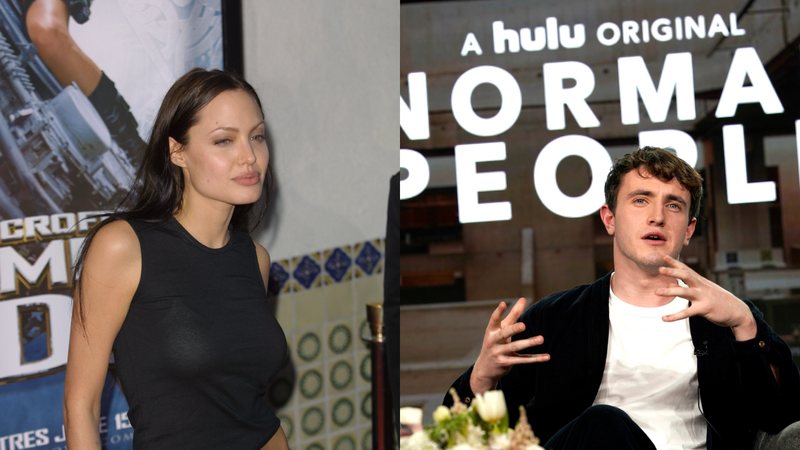 Atriz Angelina Jolie, de 47 anos de idade, pode estar vivendo romance com ator de 26 anos de idade - Foto: Reprodução / Getty Images