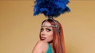 Anitta esbanjou beleza em um look colorido para performar - Reprodução: Instagram