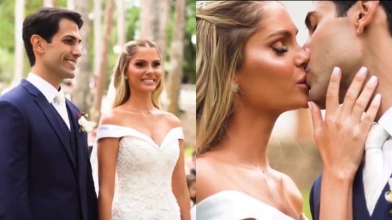 Bárbara Evans posta vídeo com detalhes de seu casamento no religioso - Reprodução/Instagram