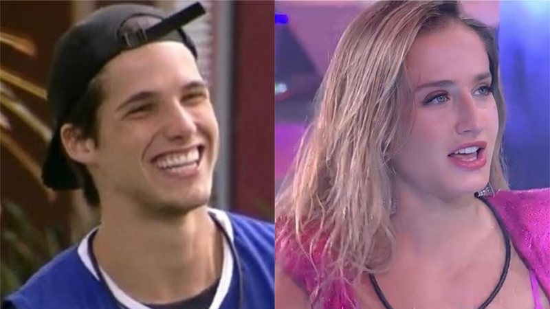 Tadeu expôs algumas frases de outros participantes sobre o casal, e frases problemáticas ditas por Gabriel - Foto: Reprodução/Rede Globo