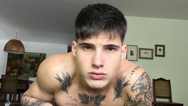 Gabriel tem vídeo com Anitta viralizado no TikTok e já se envolveu com famosas - Foto: Reprodução/Instagram