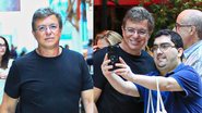 Boninho foi flagrado em shopping luxuoso no Rio de Janeiro - Edson Aipim / AgNews