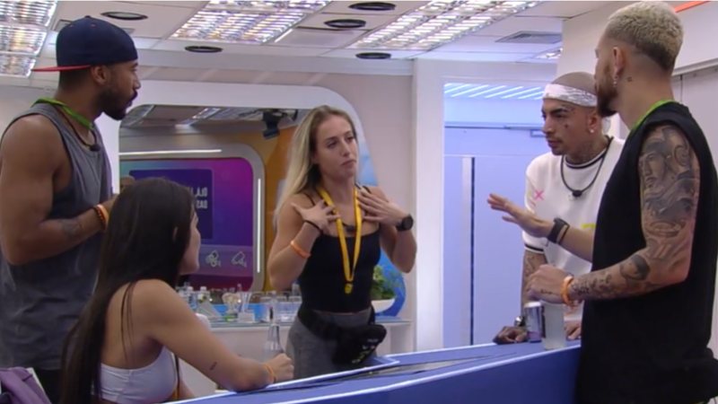 Bruna Griphao e Larissa são as líderes da semana no BBB 23 - Reprodução/Globo