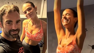 Chico Salgador mostra o treino de Bruna Marquezine - Foto: Reprodução / Instagram