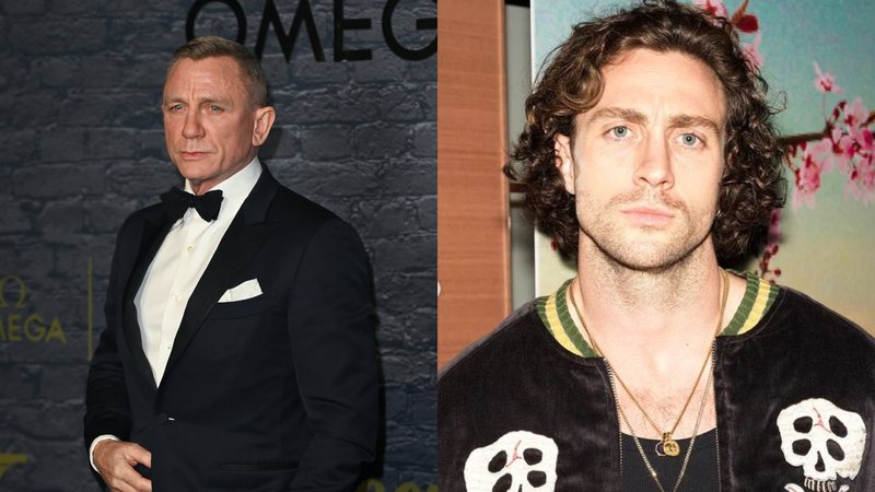 Com a saída de Daniel Craig do papel de James Bond nas telonas, ator Aaron Taylor-Johnson se encontrou com produtores da franquia 007 - Foto: Reprodução / Instagram