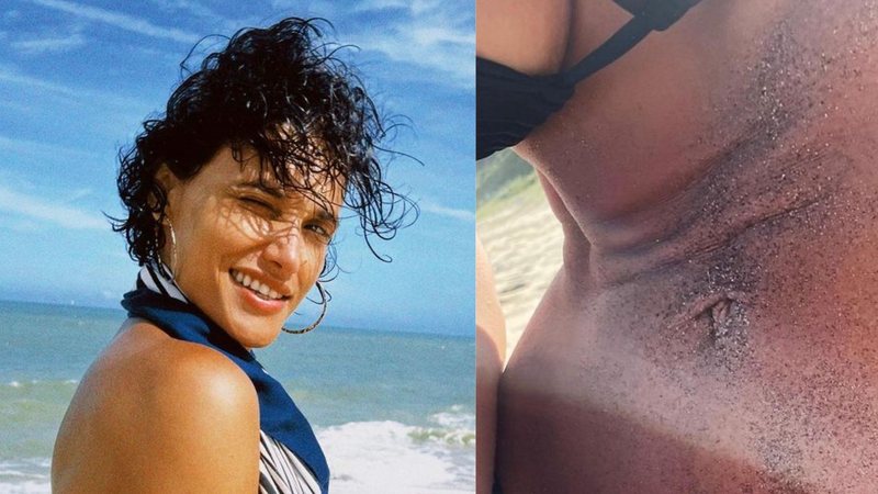 Débora Nascimento posa belíssima de biquíni na praia e ostenta curvas poderosas - Foto: Reprodução/Instagram