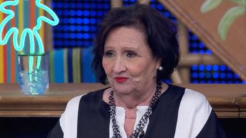 Dona Dea alfinetou Lívia Andrade após ser provocada sobre a roupa que vestia no programa Domingão - Foto: Reprodução/Globoplay