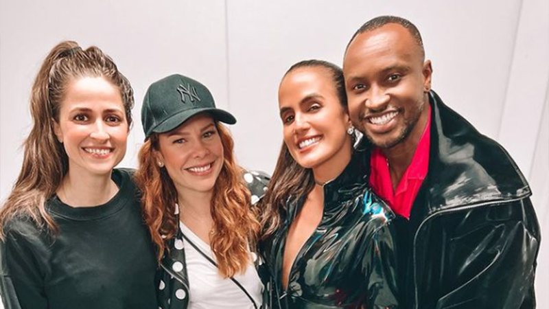 Eduarda Porto, Fernanda Souza, Carol Peixinho e Thiaguinho - Foto: Reprodução / Instagram