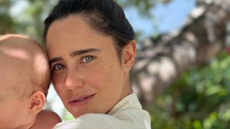 Fernanda Vasconcellos mostra foto com o filho, Romeo - Foto: Reprodução / Instagram