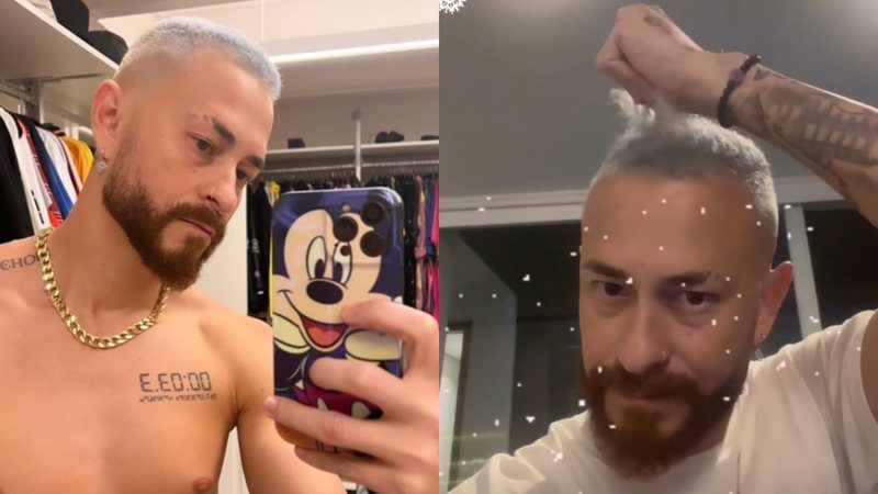 Após ter seu sumiço notado pelos seguidores, youtuber Fred explica que estava distante das redes sociais por conta de cabelo danificado - Foto: Reprodução / Instagram