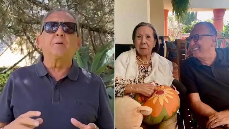 Galvão Bueno fala sobre a morte da mãe, Dona Mildred - Foto: Reprodução / Instagram