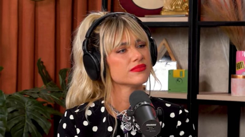 Giovanna Ewbank no podcast 'Quem Pode, Pod' - Foto: Reprodução / YouTube