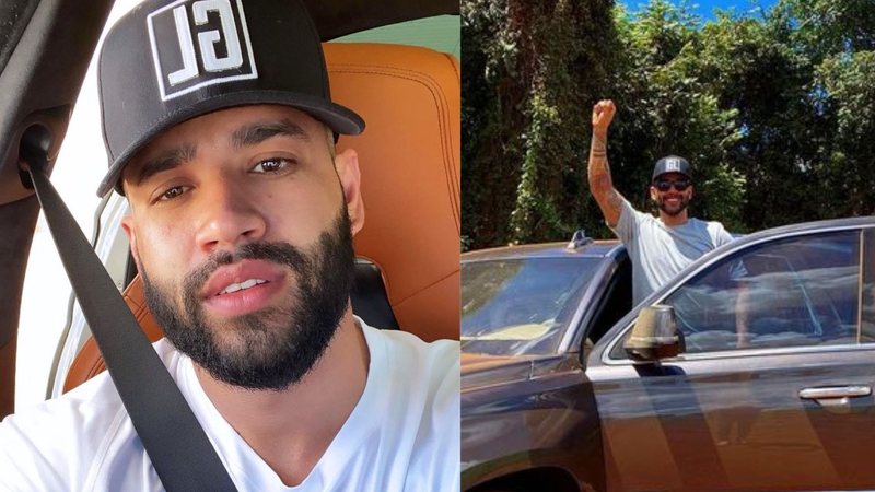 Gusttavo Lima adquiriu o veículo avaliado em $8 milhões durante sua viagem pelos EUA - Foto: Reprodução/Instagram