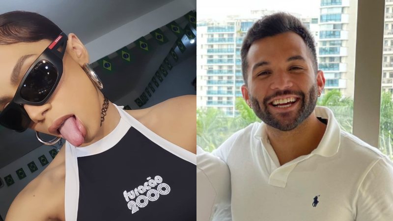 Cantora Anitta gravou um clipe nesta quinta-feira, 26, usando um shorts da equipe de som carioca em uma comunidade do Rio - Foto: Reprodução / Instagram