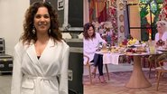 Atriz Isabel Teixeira mostra brinde com Ana Maria Braga que não foi ao ar - Reprodução/Instagram/David Pollak