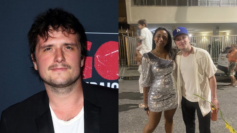 Fã encontra Josh Hutcherson, ator de Jogos Vorazes, na virada do Ano Novo no Rio de Janeiro - Foto: Reprodução / Getty Images / Twitter