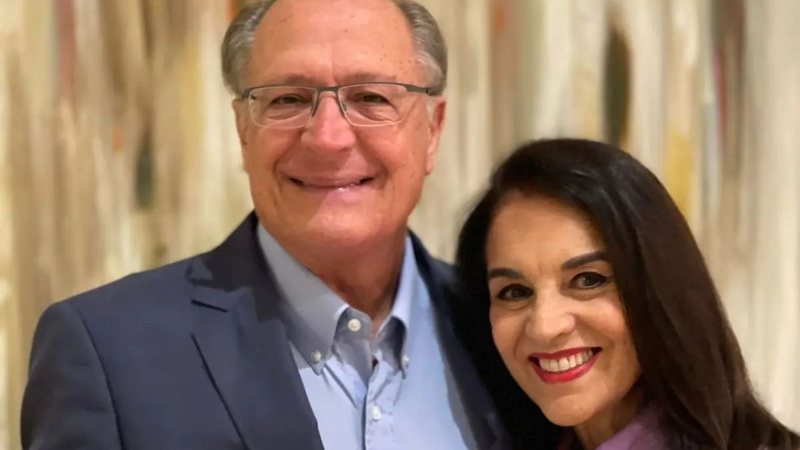 O vice-presidente Geraldo Alckmin e sua esposa, Lu Alckmin; ela chamou atenção por não aparentar a idade - Foto: Reprodução/Instagram @lualckmin