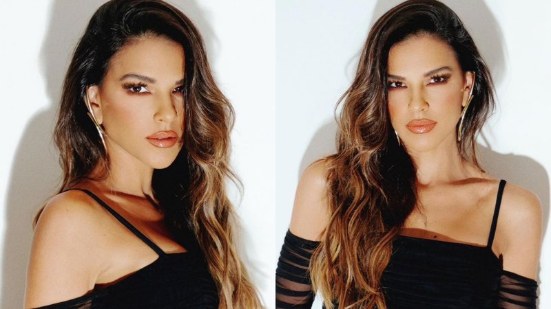 Mariana Rios mostra corpão com look transparente - Reprodução/Instagram