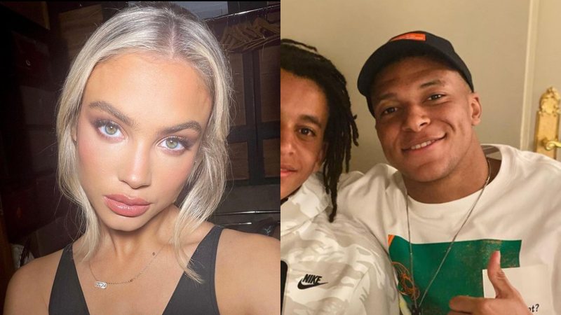 Modelo Rose Bertram foi apontada como novo affair do jogador francês Kylian Mbappé - Foto: Reprodução / Instagram