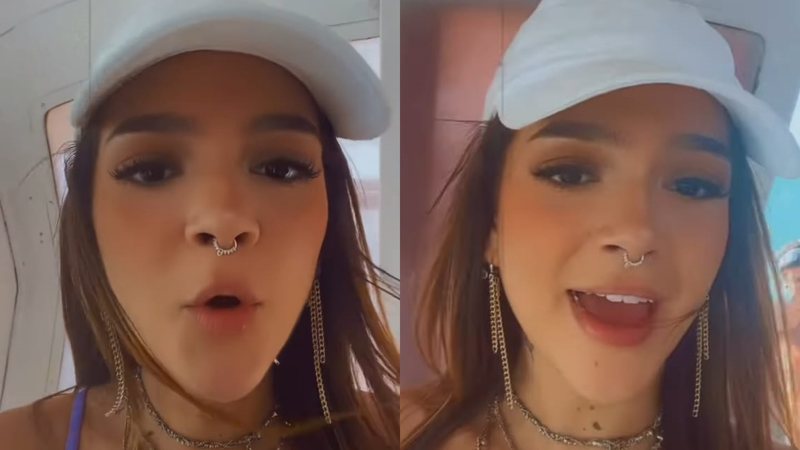 Mel Maia relata 'perrengue chique' durante passeio de lancha - Reprodução/Instagram