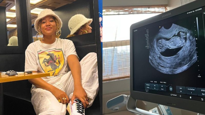 Tenista Naomi Osaka está a espera de seu primeiro filho com o rapper YBN Cordae - Foto: Reprodução / Instagram