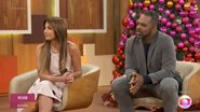 Patrícia Poeta e Manoel Soares no programa 'Encontro' - Reprodução/Globo