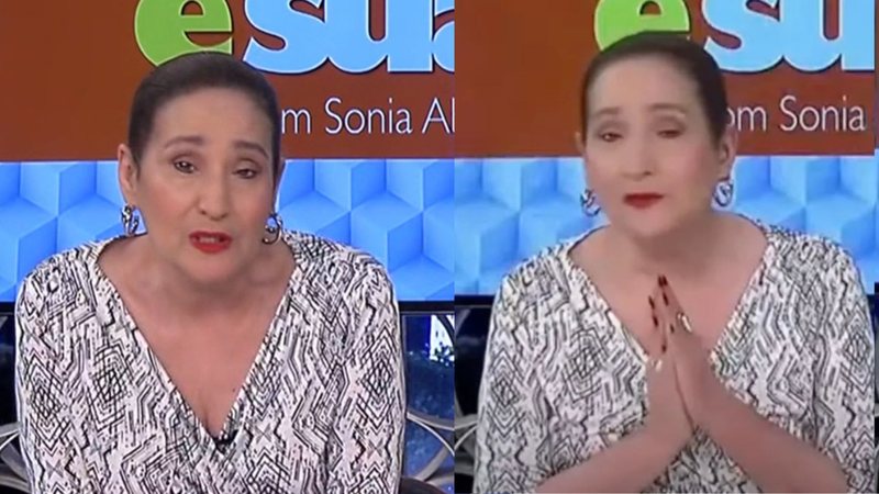 Sonia Abrão se emociona ao retornar ao comando do 'A Tarde É Sua' - Foto: Reprodução/Rede TV