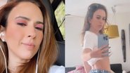 Tata Werneck brinca ao posar de pijama 'fio-dental' - Reprodução/Instagram