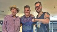 Foto de Rodrigo Cowboy, Dhomini e Max Porto, vencedores do BBB - Foto: Reprodução/Instagram @maxporto