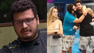 Victor Hugo disse que viveu trisal com Gui Napolitano e Gabi Martins no BBB 20 - Foto: Reprodução/TV Globo