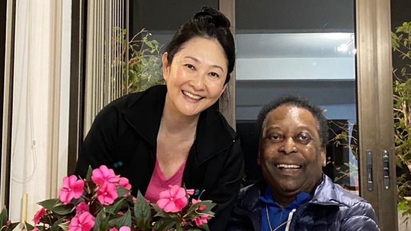 Márcia Aoki, viúva de Pelé, se despede do marido em carta aberta - Reprodução/Instagram