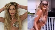 Modelo e atriz Yasmin Brunet surge aproveitando dia de muito calor no primeiro dia de 2023 - Foto: Reprodução / Instagram