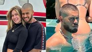 Zé Felipe tapa bumbum de Virginia em foto de biquíni - Reprodução/Instagram