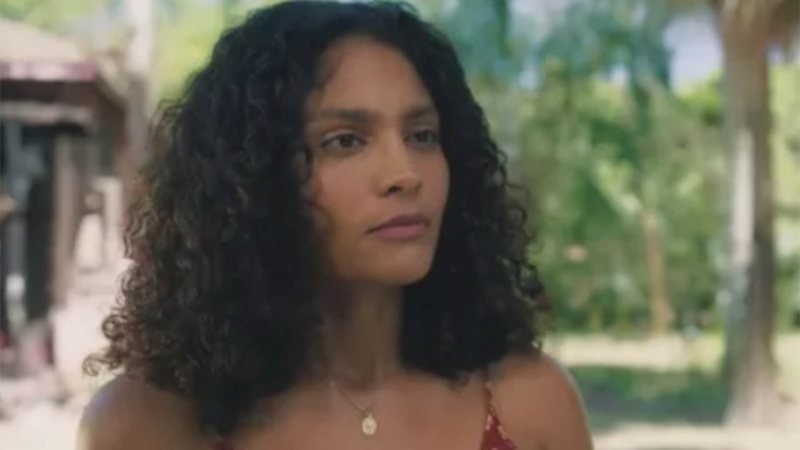 Aline (Bárbara Reis) em Terra e Paixão - Foto: Reprodução / Globo