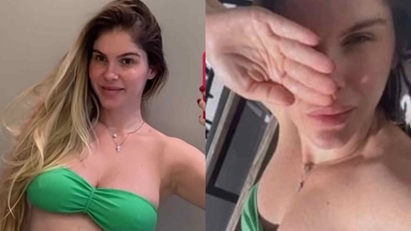 Bárbara Evans exibe barriguinha ao renovar o bronzeado - Reprodução/Instagran