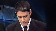 William Bonner se emocionou ao ler carta ao vivo no Jornal Nacional há 20 anos - Reprodução: Acervo Globo