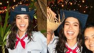 Atriz Bruna Marquezine aproveita fim de junho para mostrar look tradicional grifado para festa junina - Foto: Reprodução / Instagram