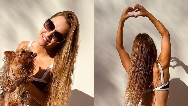 De biquíni, Carla Diaz renova bronzeado e encanta a web - Reprodução/Instagram