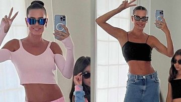 Deborah Secco chama a atenção ao combinar roupas com Maria Flor - Reprodução/Instagram