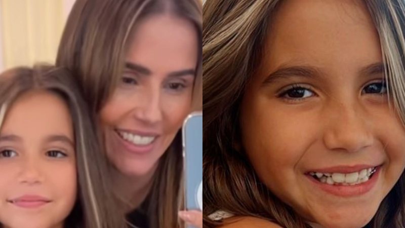 Filha de Deborah Secco se inspira na mãe e passa a tesoura no cabelo - Reprodução/Instagram