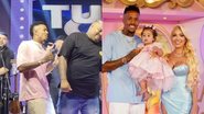 Jogador de futebol e pai de Cecília, Éder Militão se diverte em festa de aniversário da filha sem aliança - Foto: Reprodução / Instagram / Twitter