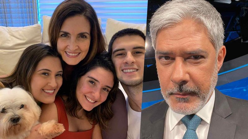 Fátima Bernardes e William Bonner lamentam morte de cachorrinho da família - Reprodução/Instagram