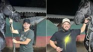 Gustavo Moura e Rafael revelam a paixão por cavalos - Foto: Divulgação