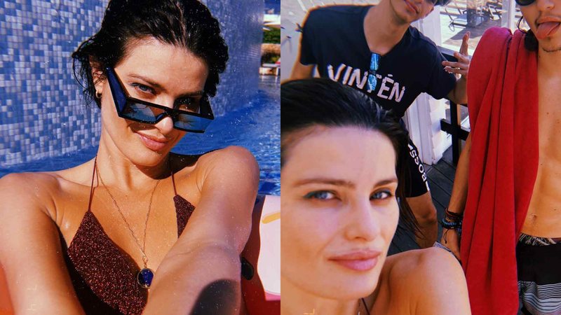 Isabeli Fontana curte viagem ao lado dos filhos - Reprodução/Instagram