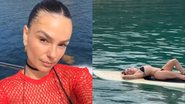 Isis Valverde posa em prancha de stand up paddle - Reprodução/Instagram