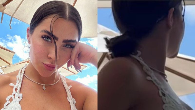 Jade Picon  esbanjou beleza ao aparecer de biquíni durante viagem - Reprodução: Instagram