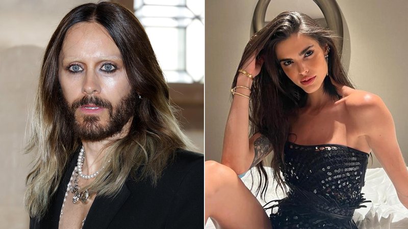 Jared Leto está conhecendo melhor a modelo Carol Mendes - Foto: Getty Images; Reprodução / Instagram