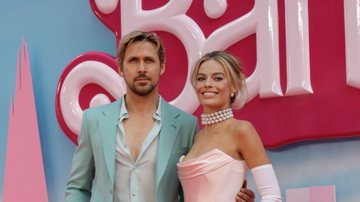 Protagonista do filme da boneca mais famosa do mundo, Margot Robbie rouba a cena com look dos anos 60 - Foto: Getty Images