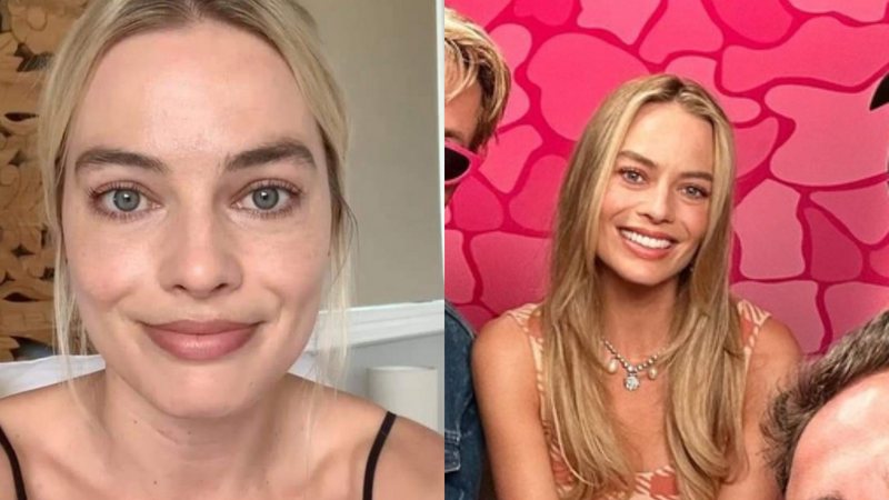 Internauta mostra atriz Margot Robbie sem maquiagem e internautas vão a loucura com beleza natural - Foto: Reprodução / Twitter