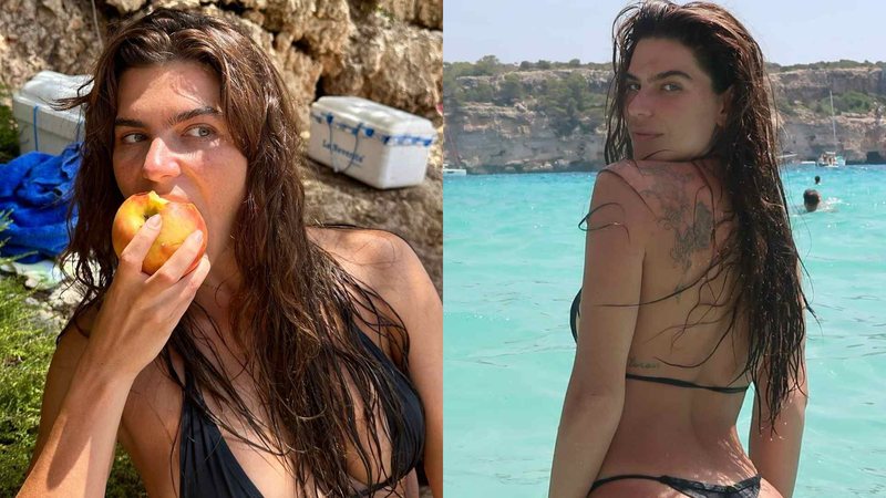 Mariana Goldfarb ostenta beleza natural em cenário paradisíaco - Reprodução/Instagram